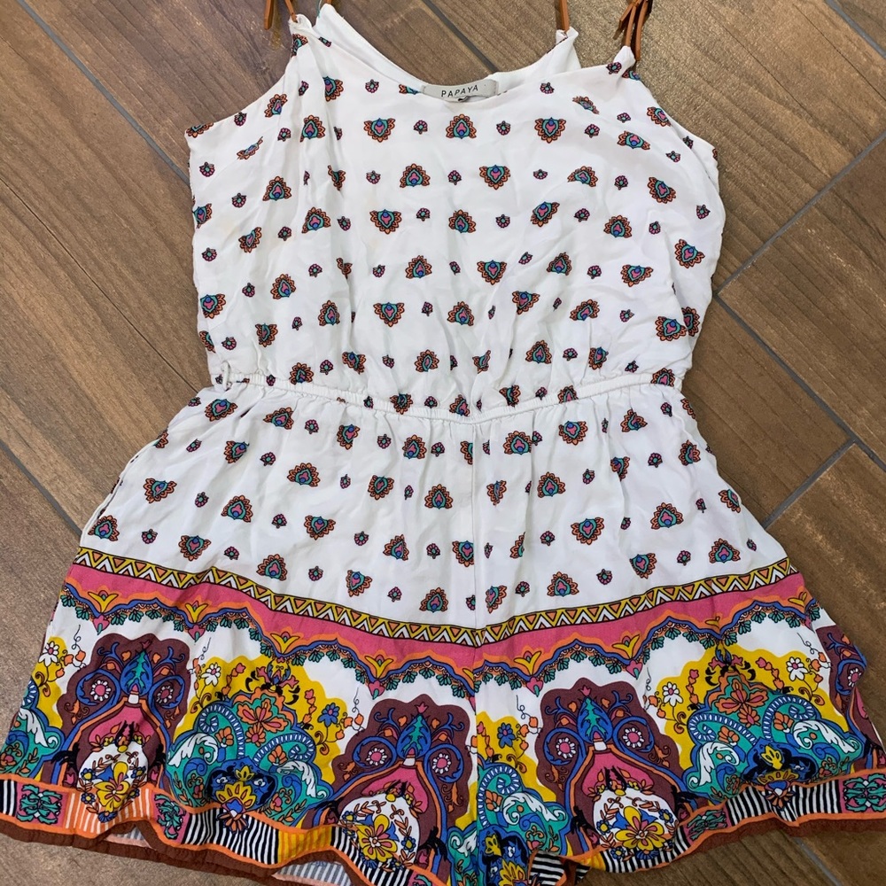 Papaya romper